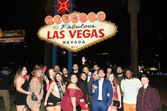 Private Party Bus Tour of the Las Vegas Strip Champagne Toast - Pickup Points and Details
