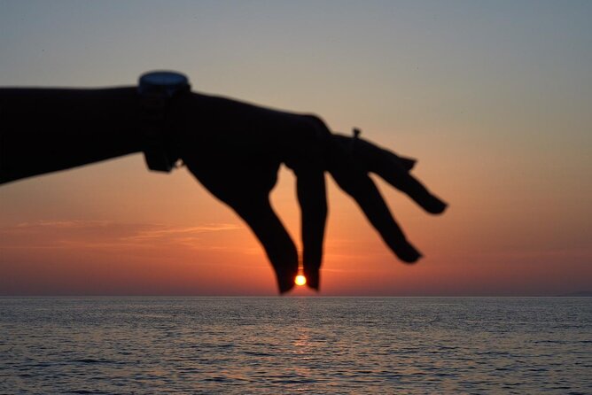 Private Sunset Cruise to Panteronnisia, Antiparos and Despotiko - Admiring Paros and Antiparos
