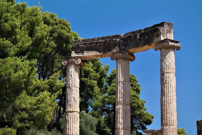 Private Tour at Ancient Olympia With Honey Farm & Food Tasting - Tour Overview