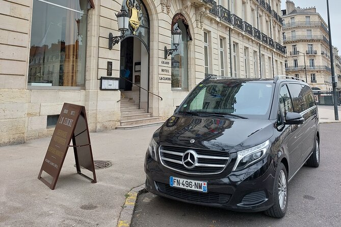 Private Transfer From Dijon or Beaune to CDG Airport or Paris - Service Animals Allowed