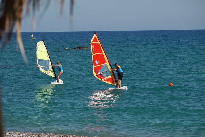 Private Windsurf Lesson in Lardos/Rhodes - Meeting and Pickup