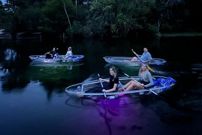 Rainbow Springs: Clear Kayak Sunset & Glow Tour - Cancellation Policy