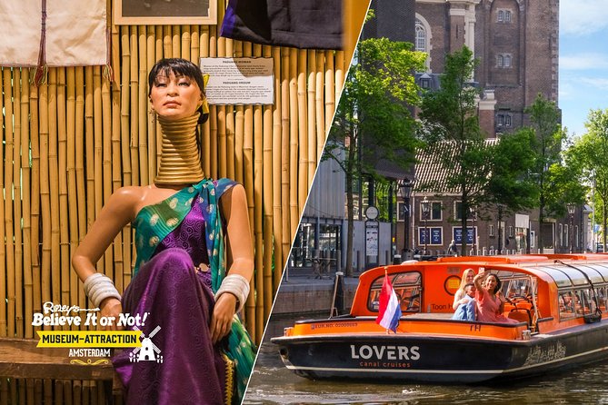 Ripleys Believe It or Not Amsterdam & 1-Hour Canal Cruise - Inclusions