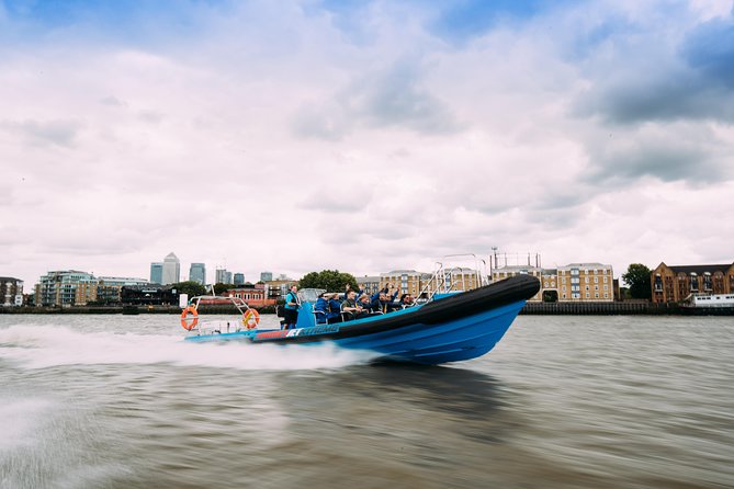 River Thames Fast RIB-Speedboat Experience in London - End Point