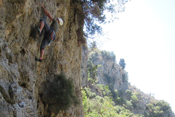 Rock Climbing With a Guide in Therisos Gorge Chania - Safety Measures and Training Provided
