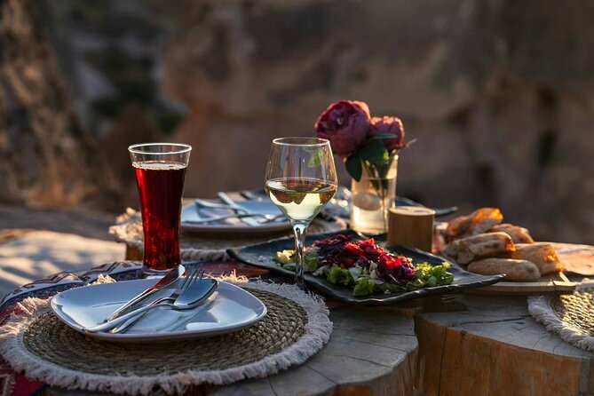 Romantic Cappadocia Sunset Dinner and Wine - Capture Stunning Photos During Golden Hour