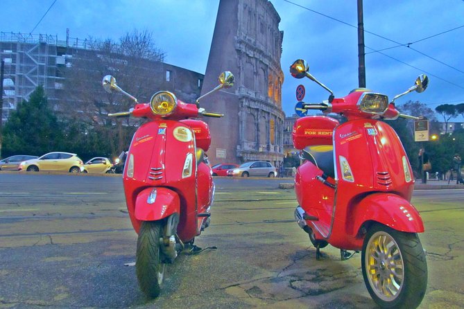 Romes Highlights by Vespa Scooter Private Tour - Pickup and End Point