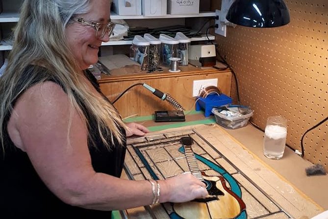 Saint John Small-Group Stained-Glass-Making Class - Inclusions and Tools Provided