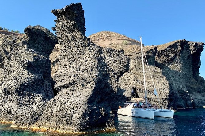 Santorini Caldera Gold Day Cruise With BBQ on Board and Open Bar - Cruise Details