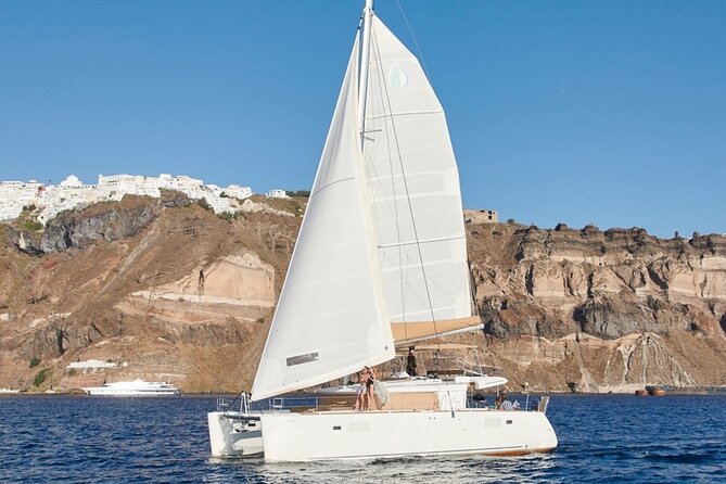 Santorini Platinum Catamaran Cruise With Meal, BBQ and Open Bar - Pickup and Drop-off Information
