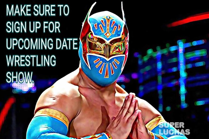 Saturday Wrestling SHOW TACOS & TEQUILA TASTING - Meeting and Pickup