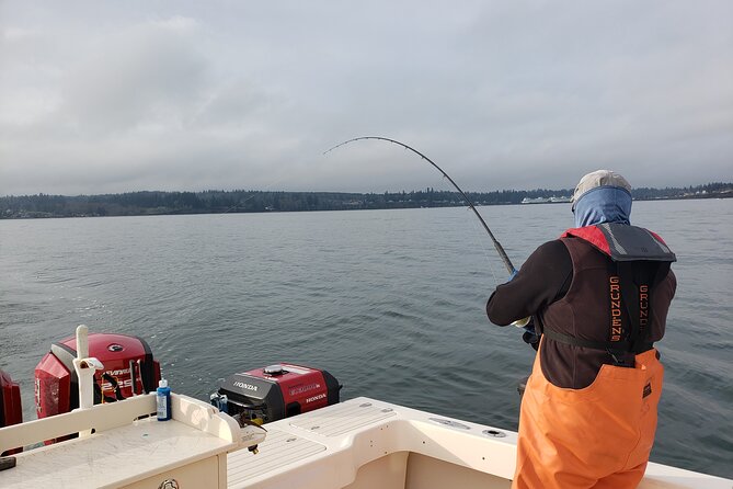 Seattle Salmon Guided Fishing Trip - Meeting and Pickup