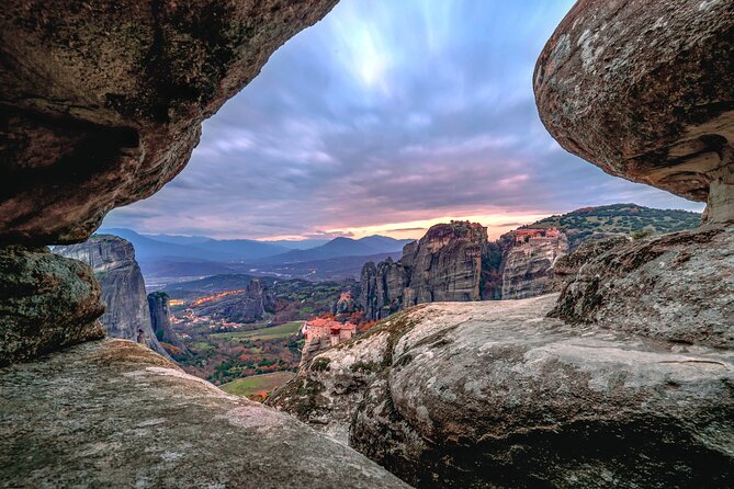 Secret Caves of Meteora - Sunset Hike - Visit Ancient Monks Prison