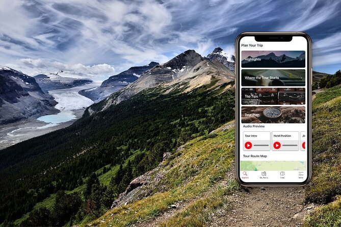 Self-Guided Audio Driving Tour in Icefields Parkway - Tour Details