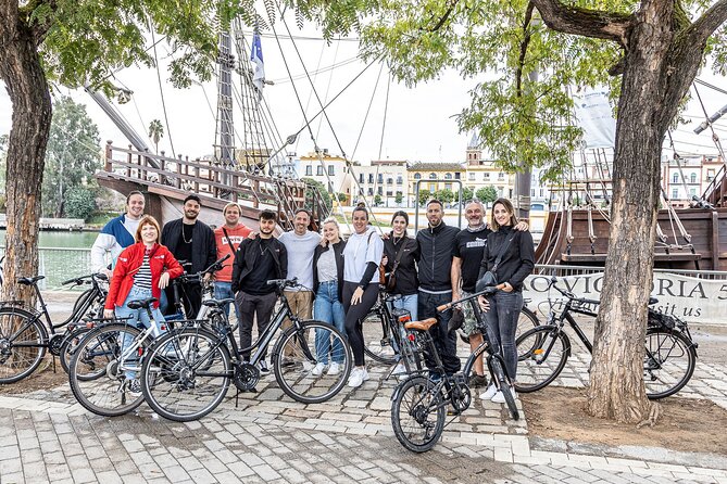 Sevillian Tapas Tasting on a Bicycle (3 Bars-3 Tapas-3 Drinks) - First Stop: Bar 1 - Tapas and Drinks