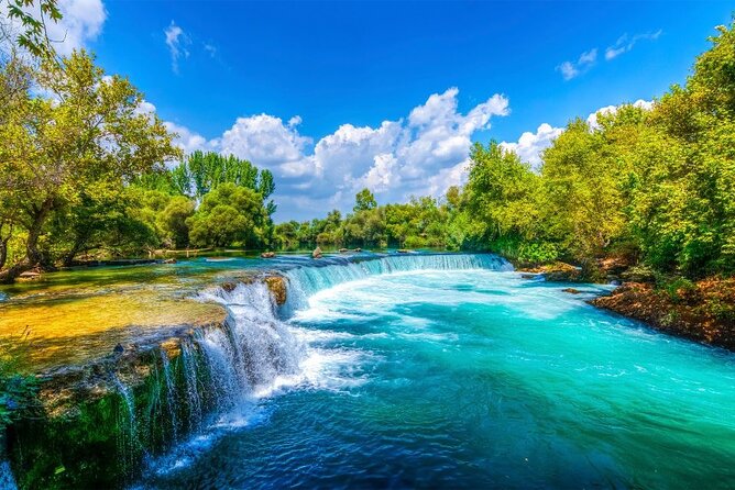 Side: Manavgat River Cruise W/ Lunch & Waterfall & Bazaar Visit - On-Board Lunch With a View