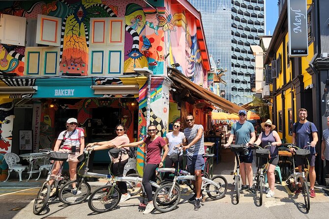 Singapore Food & Bike Tour - Downtown - Meeting and Pickup Details