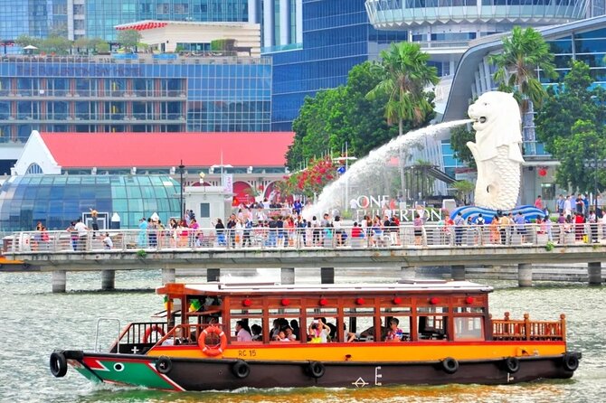 Singapore River Cruise With Audio Visual Commentary in English - Highlights of the Cruise