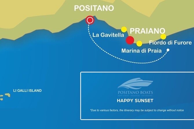 Small Group Amalfi Coast Sunset Cruise Experience - Cancellation Policy