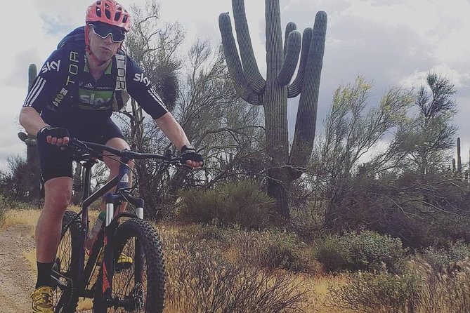 Sonoran Half Day Desert Mountain Bike Adventure- Guide or Solo  - Scottsdale - Meeting and Pickup