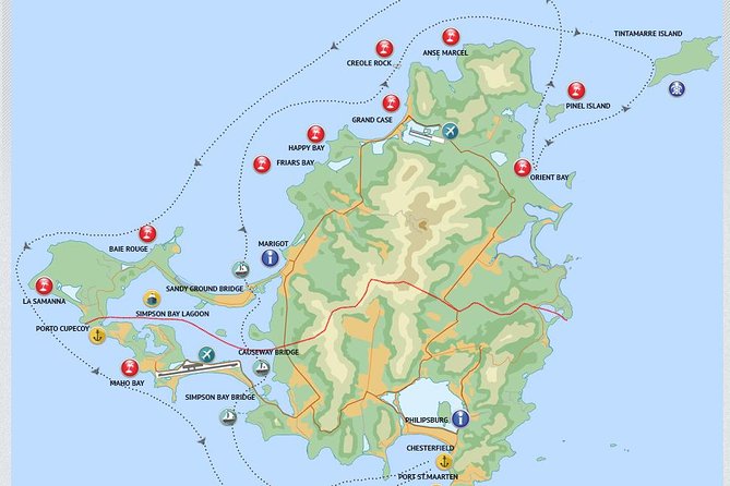 St Maarten Shore Excursion: Snorkeling and Speed Boat Tour - Tour Itinerary and Stops