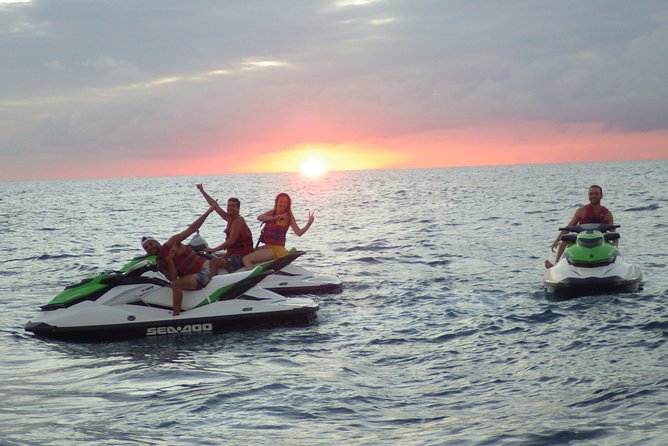 St Martin Jet Ski Sunset Cruise - Sunset on a Jet Ski