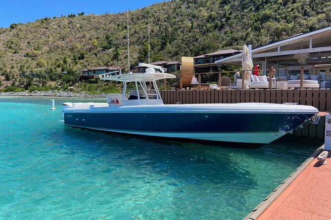 St Thomas Full-Day Boat Rental 37 Intrepid Powerboat - Inclusions