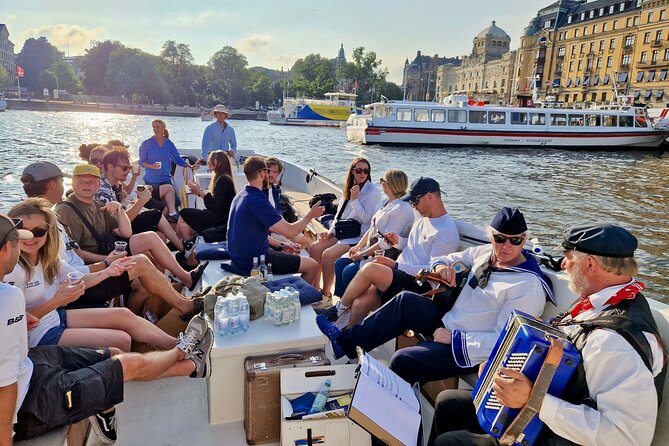Stockholm Live Music Ride by Boat - Meeting and Pickup
