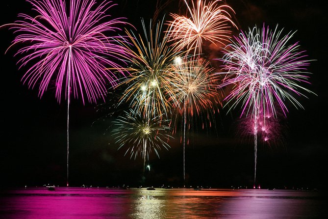 Summer Fireworks and Dinner Catamaran Cruise From Cannes - Scenic Sailing and Coastal Views