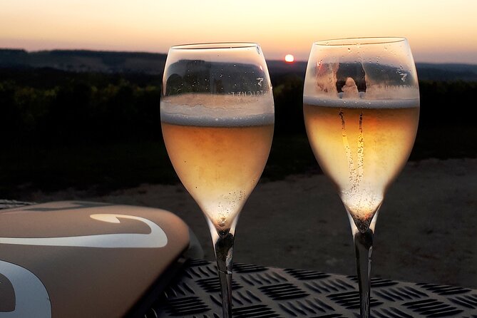 Sunset and Champagne Tasting in the Vineyard - Overview