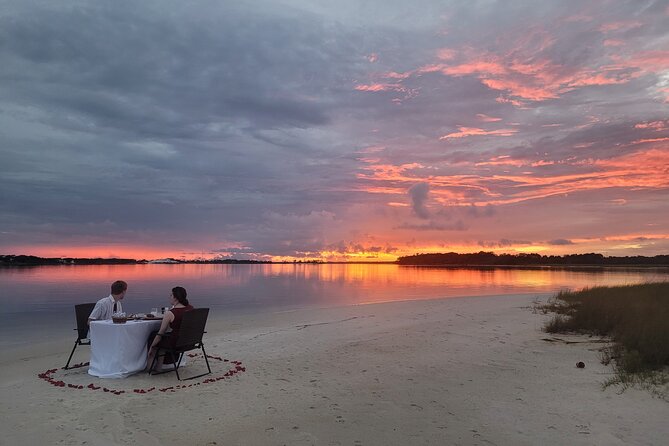 Sunset Island Dinner -- A Top Ten Area Attraction - Sample Menu and Culinary Experience