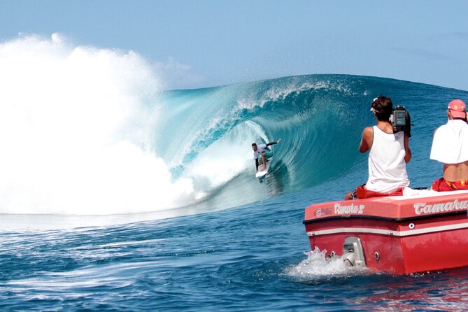 Taxi Boat to Watch the Teahupoo International Surfing Competition - Overview and Experience