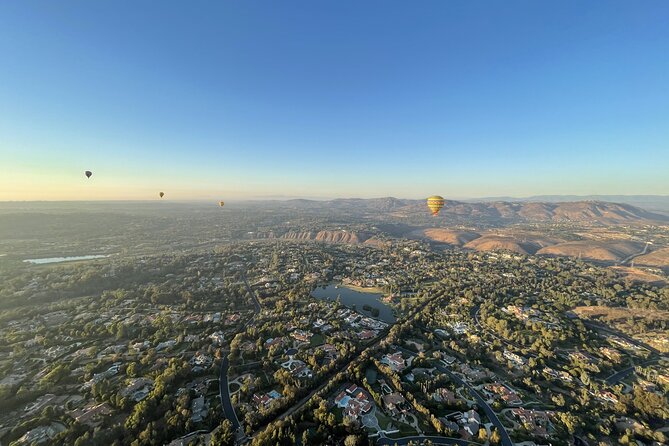 Temecula Shared Hot Air Balloon Flight - Flight Experience and Scenic Landscapes