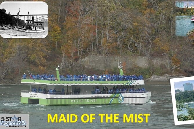 The Iconic Boat Ride- Maid of the Mist Ticket- Best Selling Tour! Get Tickets - Additional Information and Services