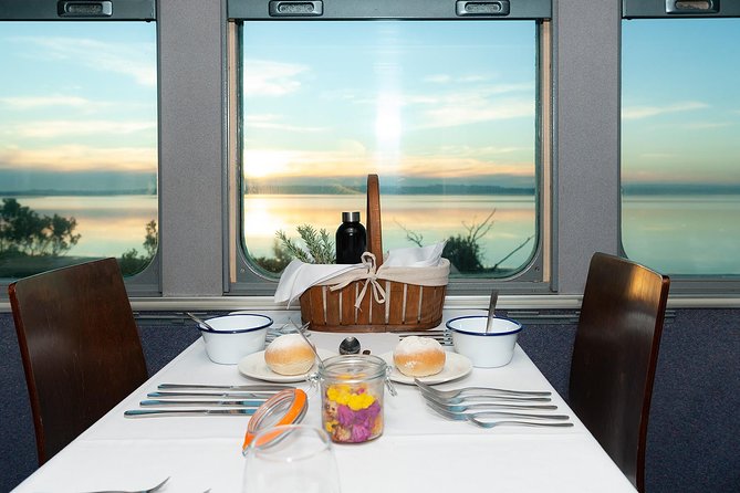 The Q Train - Table For 4 - Dinner (Departing Drysdale) - Dinner Stop at a Picturesque Location
