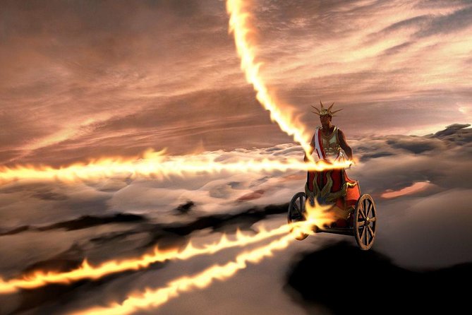 Throne of Helios: the History of Rhodes 9D Experience - Action-Packed Chariot-Race Experience