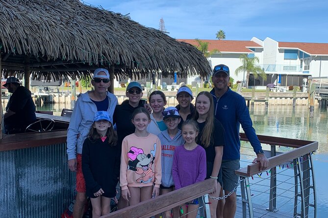 Tiki Boat Tour in Johns Pass, Madeira Beach. St Pete Beach - Enjoying the Water and Waterside Bars