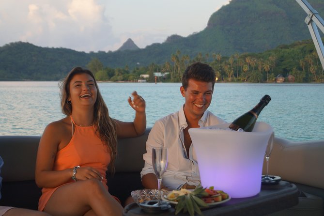 Toa Boat Bora Bora Private Sunset On Majestic Pontoon Boat - Traveler Reviews