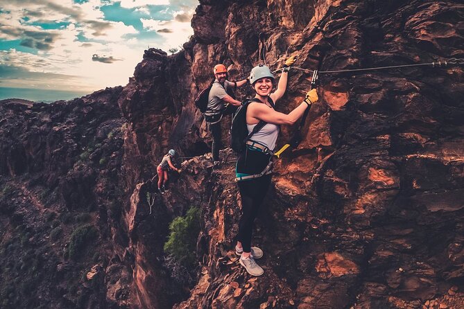 Top Vía Ferrata for Beginners in Gran Canaria ツ - Meeting and Pickup