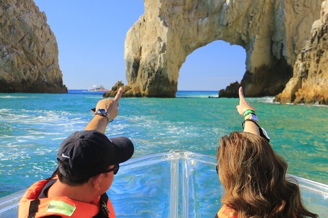 Tours in Cabo, Paseo Al Arco, and Fin De La Tierra in the Only Clear Boat - What to Expect