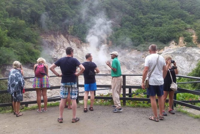 Trip to Soufiere: Volcano, Twin Pitons, Waterfall, Mud Bath & Botanical Garden - Indulge in a Rejuvenating Mud Bath