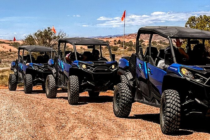 U-Drive UTV Guided Hells Revenge Adventure Moabs Original - Meeting and Pickup