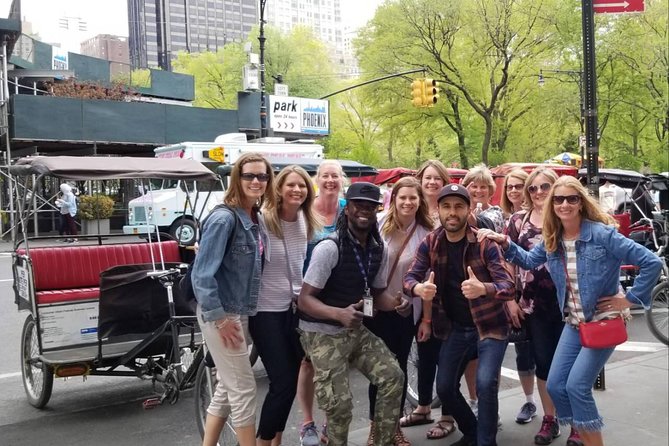 V.I.P. 2-hour Central Park Pedicab Tour - Highlights of the Tour