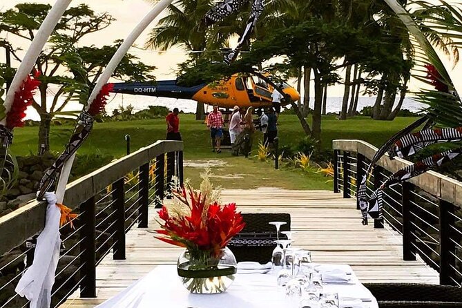 Viti Levu Private Helicopter Ride and Resort Dinner Package - Scenic Helicopter Ride