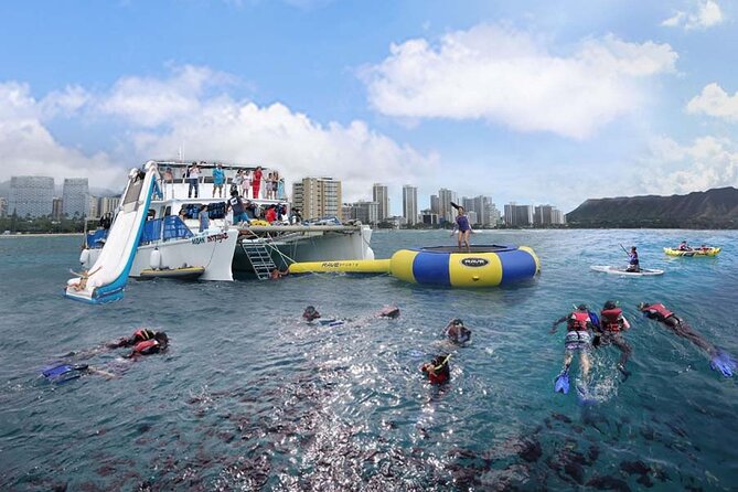 Waikiki Catamaran Cruise With Snorkeling and Paddling  - Oahu - Meeting and Pickup
