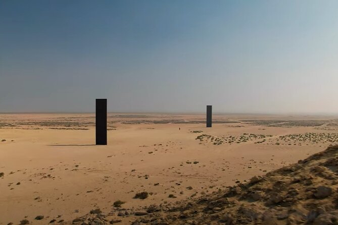 West Of Qatar, Mushroom Rocks, Camel Racing Track, Richard Serra - Camel Racing Track