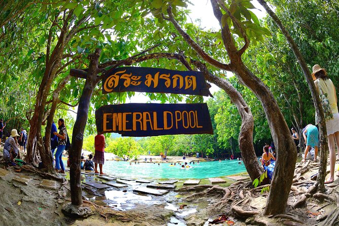 White Temple, Emerald Pool & Hot Springs Tour From Krabi - Meeting Point and Tour Guide