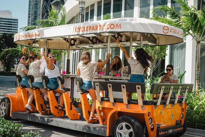 Wynwood Party Bike Happy Hour Crawl - Check Out the Rave Reviews