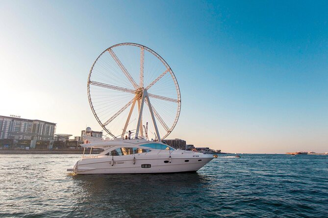 Yacht Trip Dubai : Book 56 Ft Premium Yacht up to 21 People - Pricing and Booking Details