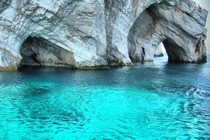 Zante Cruise to Blue Caves & Navagio Photo Stop With Bus Transfer - Cruise Itinerary